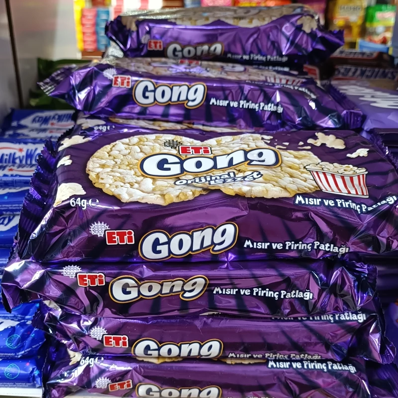 رایس کیک ذرت و برنج 64 گرمی اتی گونگ Eti Gong - اصل ترکیه