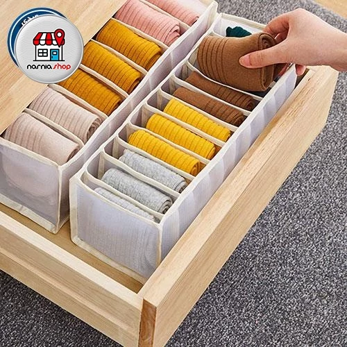 تقسیم کشو پارچه ای 5 خانه سایز 2