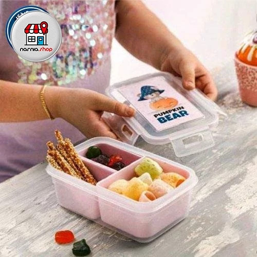 ظرف غذای کودک 3 خانه تاپکو