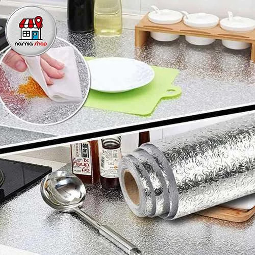 فویل کابینت نقره ای