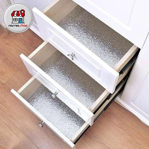 فویل کابینت نقره ای