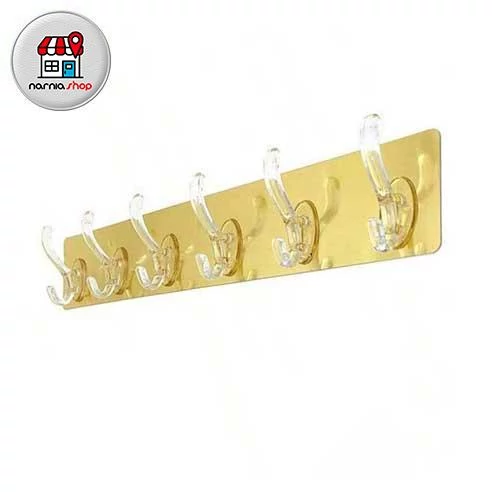 آویز دیواری چسبی 6 شاخه