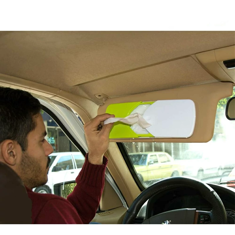 جای دستمال کاغذی ماشین مدل آیلین یک عددی