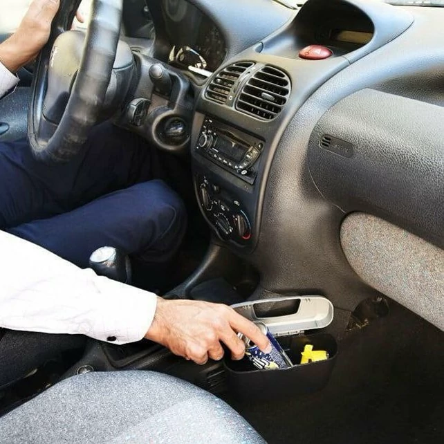 سطل پلاستیکی داخل خودرو یک عدد
