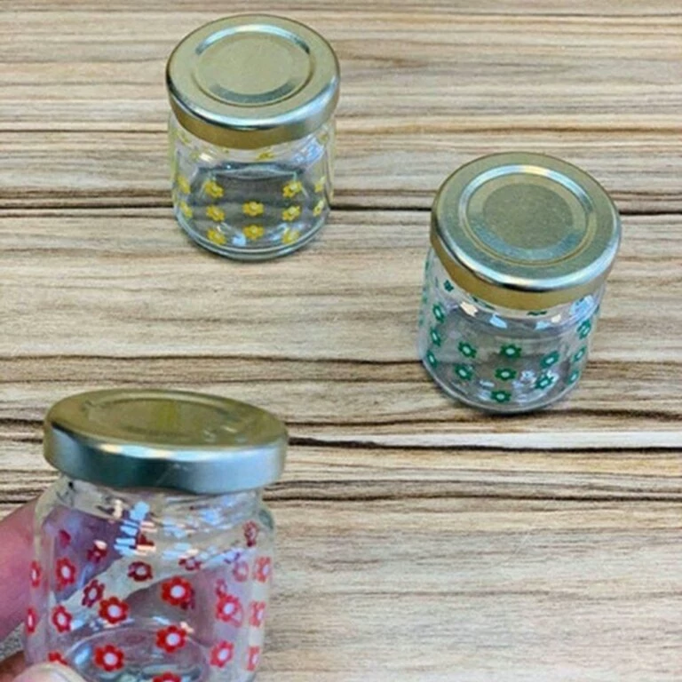 بانکه نقلی شیشه ای بسته هشت عددی