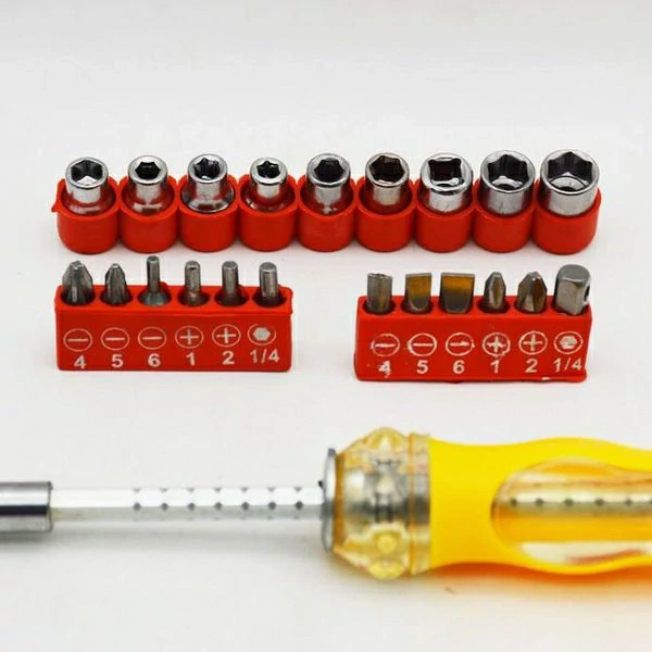 ست آچار بکس و پیچ گوشتی 25 تکه JL 1039