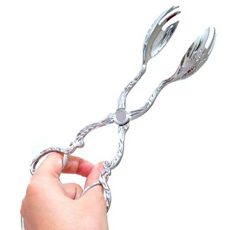 انبر سالاد خوری استیل