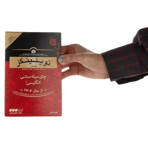چای سیاه سنتی انگلیسی توینینگز مقدار 450 گرم صددرصد اصلی