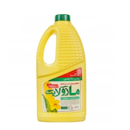 روغن ذرت مازولایت پخت و پز اصلی 1.5 لیتری