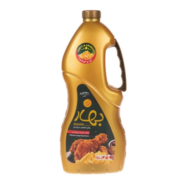 روغن سرخ کردنی  کم جذب بهار 2 لیتری موجوده
