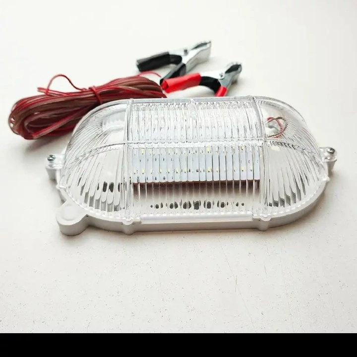 چراغ سیار خودروتک مدل 12v LED مخصوص سرباتری کد1