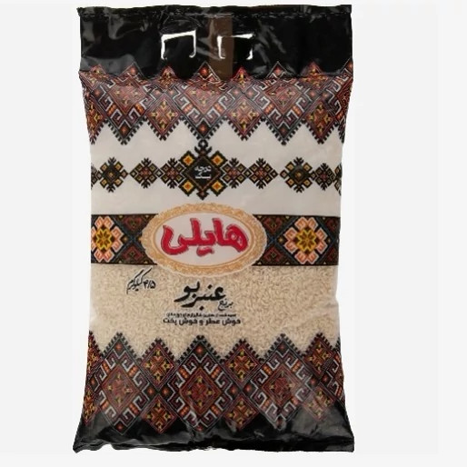 برنج عنبر بو معطر جنوب کشور هایلی وزن 4.5 کیلوگرم ضمانت عطر
