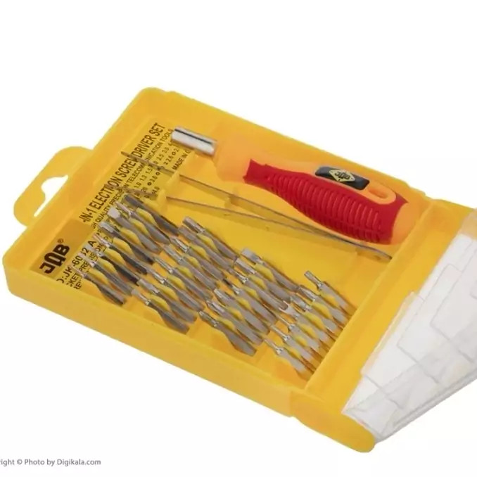 پیچ گوشتی ساعتی مجموعه 34 عددی