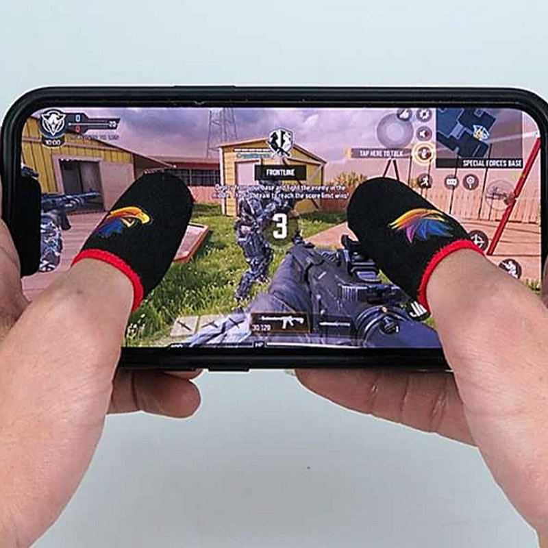 دستکش انگشتی کنترل کننده عرق گیر گیمینگ اورجینال درچندطرح زیباMEMO Gaming Sleve