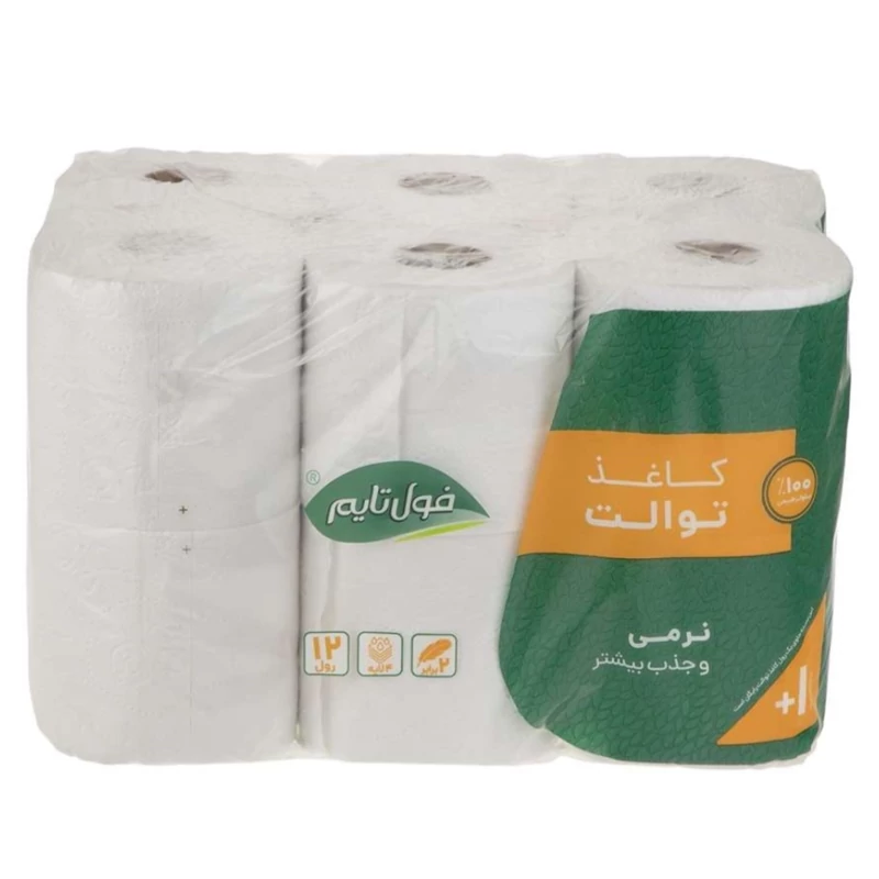 دستمال توالت فول تایم 8 رول