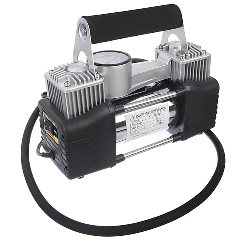 کمپرسور باد خودرو فندکی قوی خودرو دو سیلندر قوی 2Cylinderair compressor4