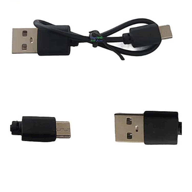 کابل شارژ پاوربانک بلوتوث tape c