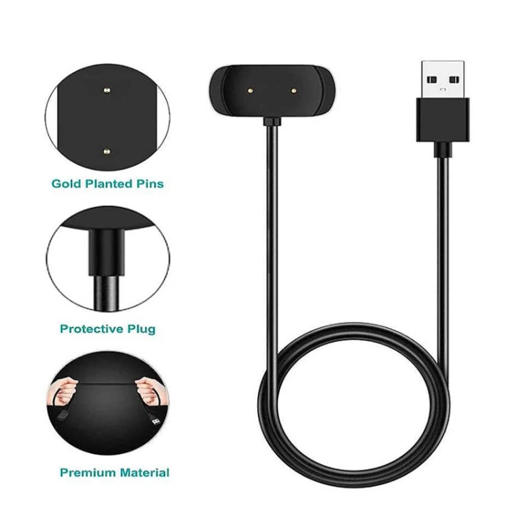 کابل شارژ مغناطیسی ساعت هوشمند شیائومی Amazfit BIP U PRO موجود است