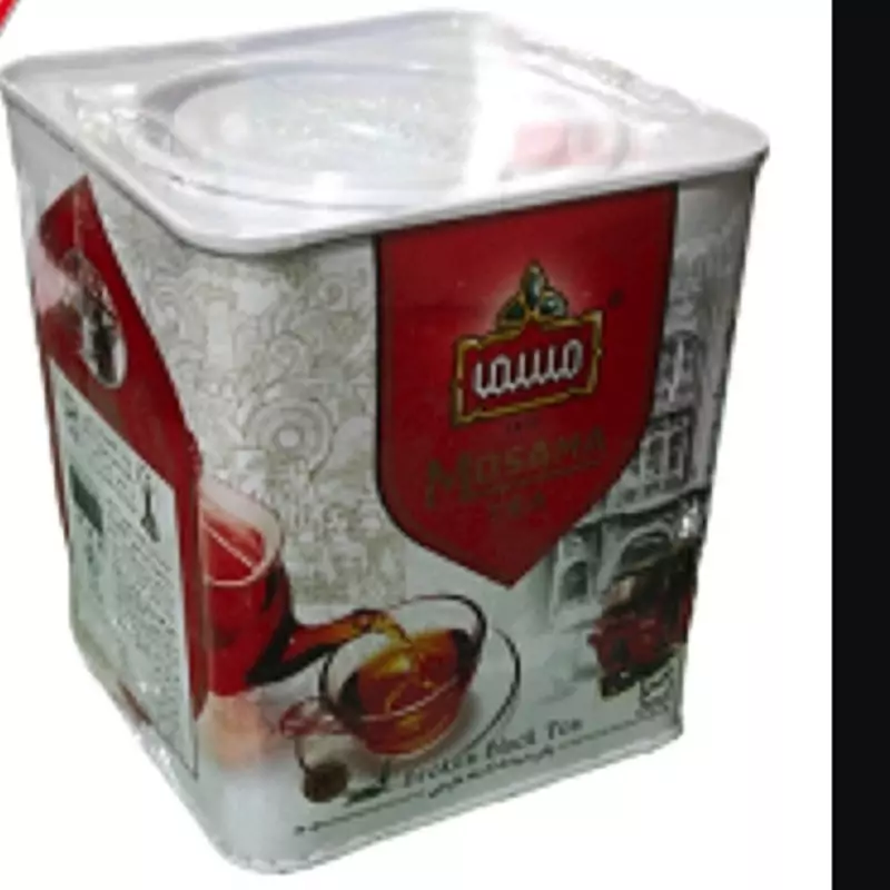 چای مسما کلکته قوطی فلزی مشکی اصلی وزن 450گرم