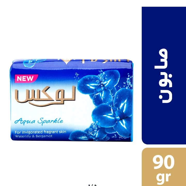 صابون لوکس گلهای آبی اصلی وزن 90 گرم 1 عدد