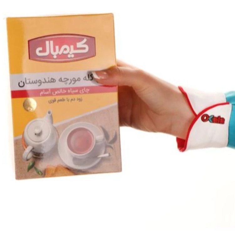 چای هندوستان خوشمزه و خوش رنگ وزن 450گرم کیمبال موجوده