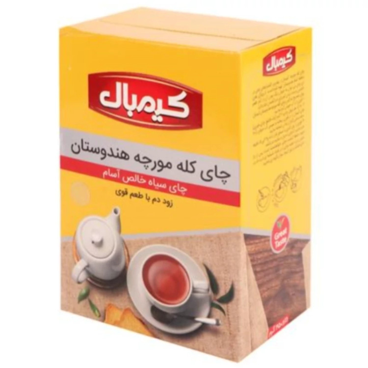 چای هندوستان خوشمزه و خوش رنگ وزن 450گرم کیمبال موجوده