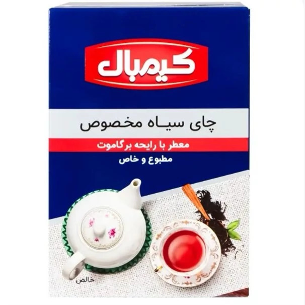 چای سیاه هندوستان کیمبال معطر خوشمزه و خوش رنگ وزن 450 گرم تاریخ جدید