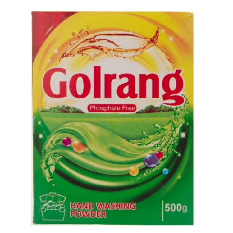 پودر لباسشویی دستی گلرنگ وزن 500 گرم