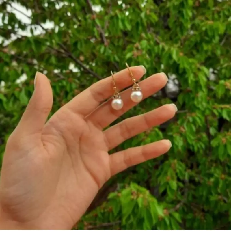 گوشواره مروارید زیبا و جذاب زنانه کد1