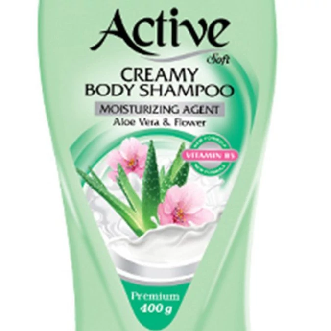شامپو بدن کرمی اکتیو مدل Aloe Vera مقدار 400 گرم