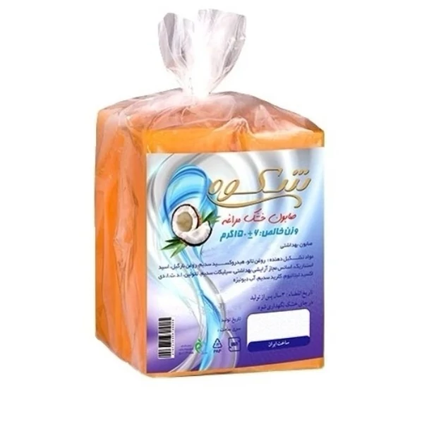 صابون حمام شکوه طرح مراغه وزن 160 گرم بسته 4 عددی