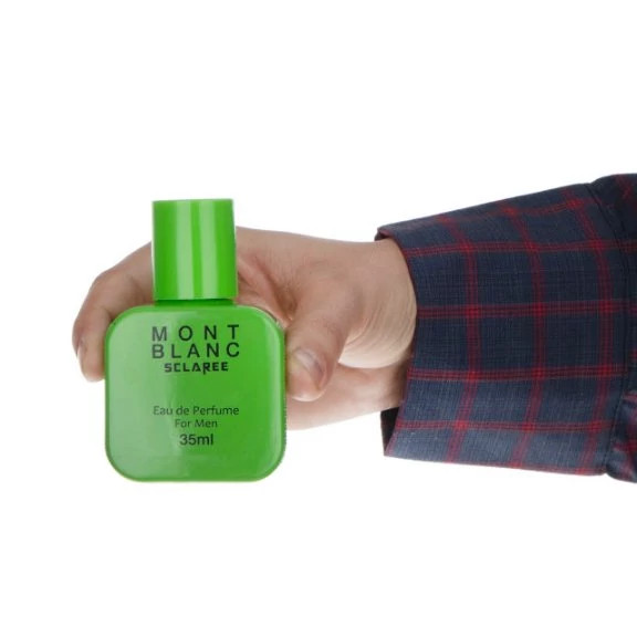 عطر جیبی مردانه اسکلاره مدل Mont Blanc حجم 35 میلی لیتر ارسال رایگان