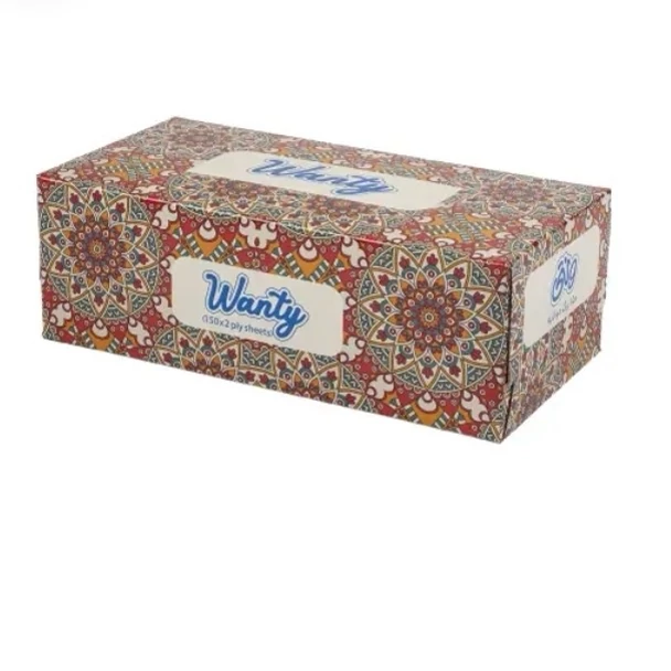 دستمال کاغذی ونتی بسته 150 عددی نرم و ضخیم
