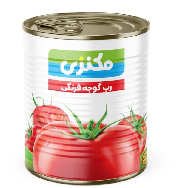 رب گوجه فرنگی مکنزی مقدار(800 گرم)