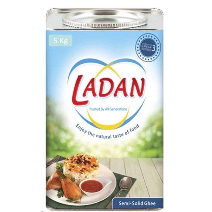 روغن نیمه جامد لادن سرشار از ویتامین وزن 5 کیلوگرم بیشتر از دوتا خرید نکنید