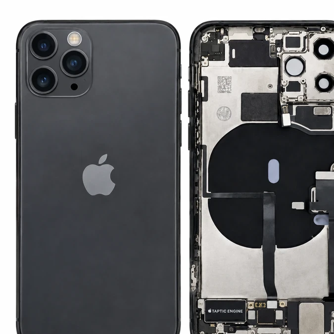 شاسی (قاب) بدون فلت آیفون iPhone 11 pro روکار
